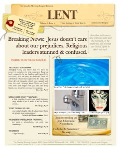 Lent 3 Cover The Monday Morning Exegete Presents: Lent 3