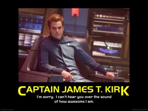 It's important to note that he lost no awesomeness when things went all pear-shaped in the space-time continuum.