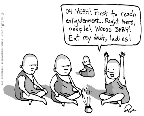 enlightenment eat my dust